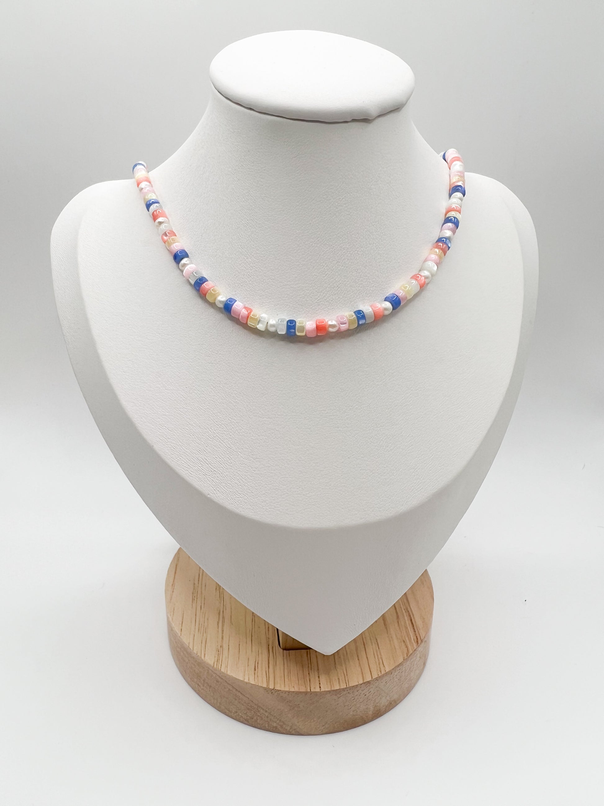 Lily Beaded Necklace