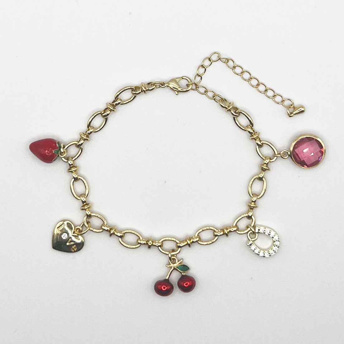 Sweet Cherry Pie Bracelet